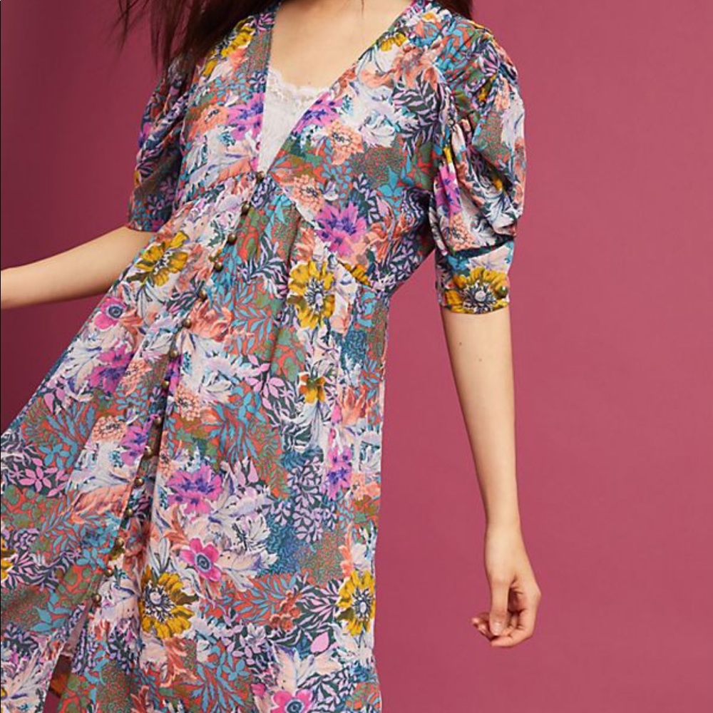 Akemi Kin Valencia babydoll dress XS